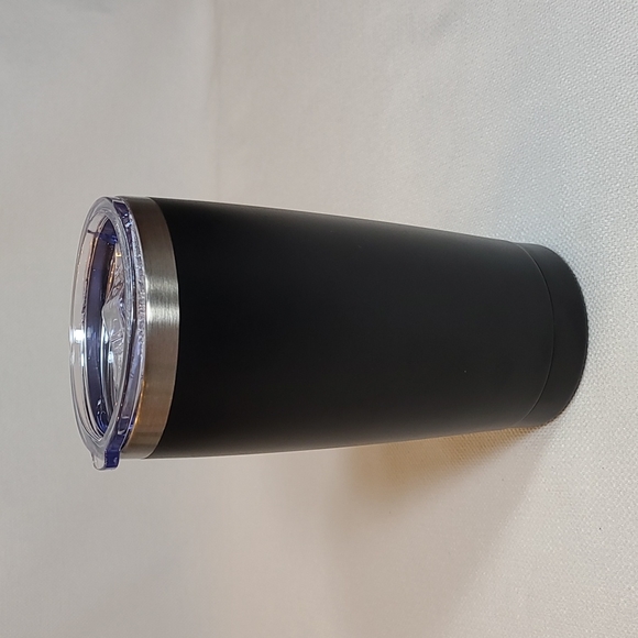 RETIRED 2022 insulated beverage container Not my problem any more!  Black/Silver - Picture 2 of 6